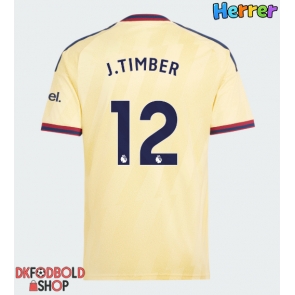 Arsenal Jurrien Timber #12 Tredje trøje 2026-27 Kort ærmer Arsenal Jurrien Timber #12 Tredje trøje 2026-27 Kort ærmer